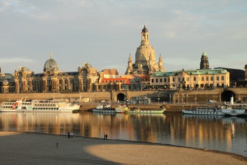 Dresden – Frauenkirche - Brühlsche Terrasse