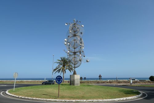 2019/08 - Fuerteventura, wenn Windräder zur Kunst werden.