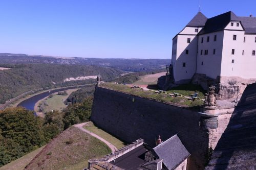 2019/09 - Blick von der Festung in die "Sächsische Schweiz".