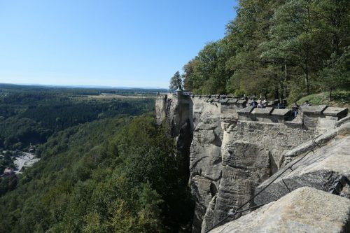 2019/09 - Blick von der Mauer der Festung.